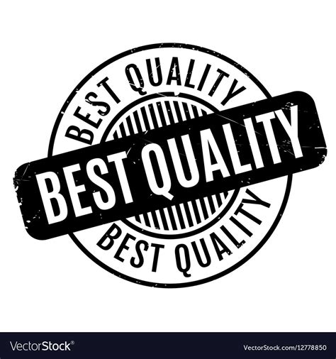 Best Quality Rubber Stamp Royalty Free Vector Image