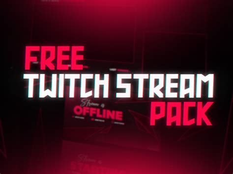 Clean Twitch Overlay Template Free Psd Templates