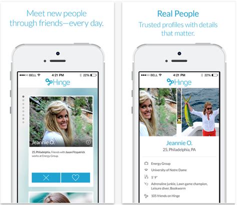 Hinge is a dating app designed to help you meet new people with similar interests. Social Dating App Hinge Expands its Service to Toronto ...