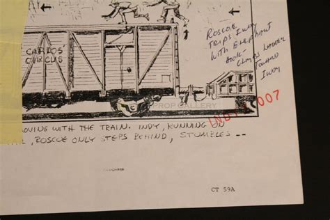 The Prop Gallery Michael Moore Annotated Storyboard