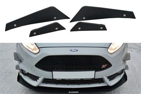 Front Bumper Wings Canards Ford Fiesta St Mk7 Fl Our Offer Ford