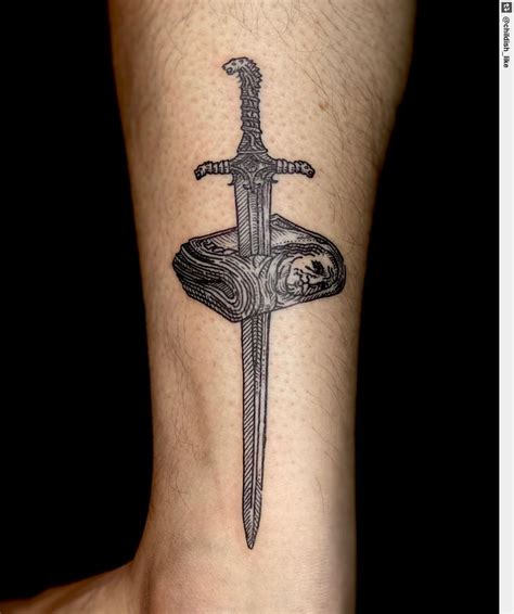 Aggregate More Than 69 Excalibur Sword Tattoo Incdgdbentre