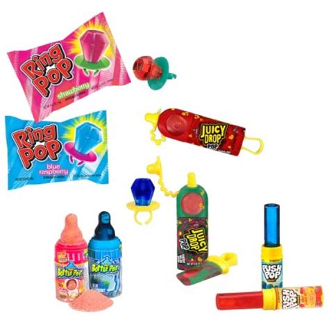 Bazooka Candy Brands Variety Candy Box 18 Count Lollipops