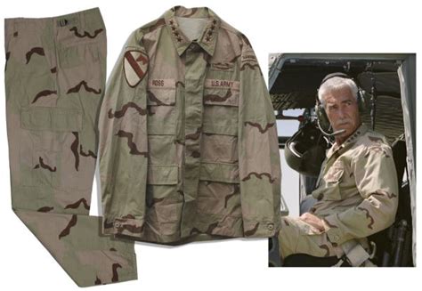 Lot Detail Sam Elliott Camouflage Military Fatigues From The Hulk