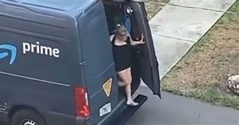 Amazon Driver Fired After Scantily Clad Woman Filmed Leaving The Back