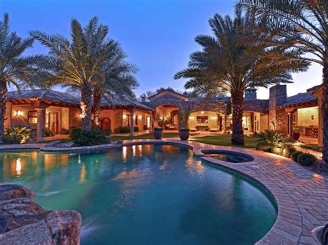 Undefined Scottsdale Homes For Sale Backyard Pool Mansions Luxury