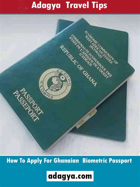 Ghanaian Passport Application All Documents Required The Best Travel