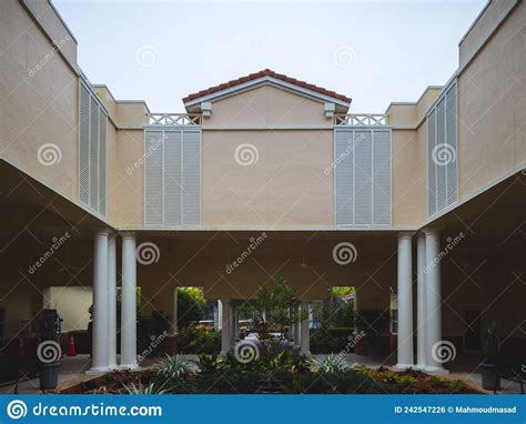 Compound Middle Yard In Holiday Inn Resort Editorial Photo Image Of