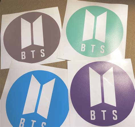 Bts Circle Logo Decal