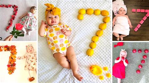 Baby Photoshoot Seven 7 Month Baby Photoshoot Ideas At Home Diy