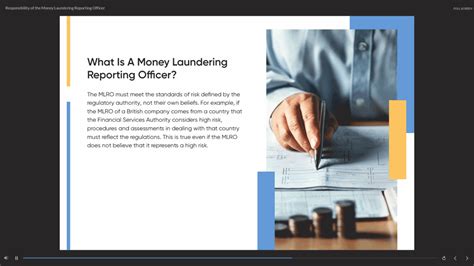 Online Mlro Money Laundering Reporting Officer Aml And Know Your