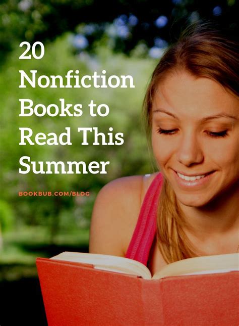 20 nonfiction books to fill your summer reading list nonfiction books nonfiction summer reading