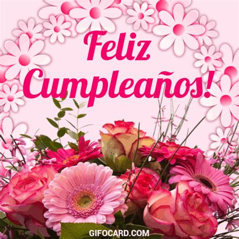 Happy birthday wishes in spanish. Spanish Happy Birthday gif ecards - free download, click ...