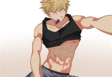 Pin By Kloe Huggins On Bakugo Anime Guys Shirtless Anime Guys Cute