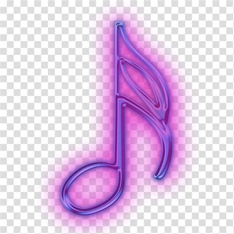 Download High Quality Music Notes Transparent Neon Transparent Png