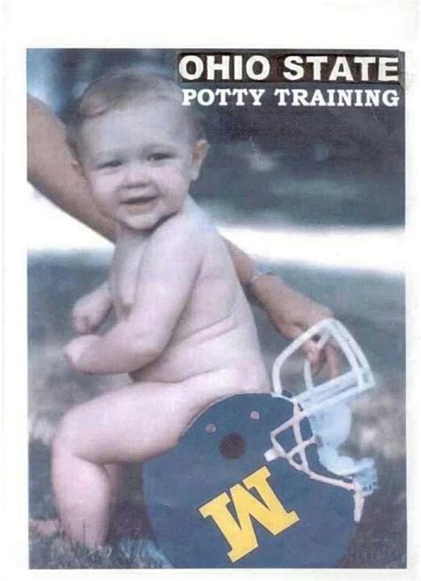 Osu Potty Trainer Ohio State Vs Michigan Ohio State Baby Ohio State