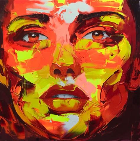 Amazing Graffiti Portrait Painting By Francoise Nielly Inspiration