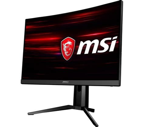 Buy Msi Optix Mag271cqr Quad Hd 27 Curved Led Gaming Monitor Black