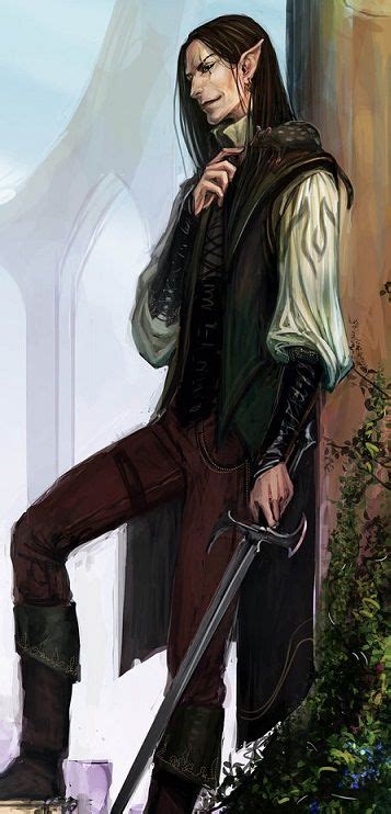 Pin By Razir 6112 On Male Elf Assassinrogue Character Portraits