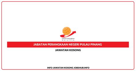 Jawatan Kosong Jabatan Perangkaan Negeri Pulau Pinang » Jobs Hub