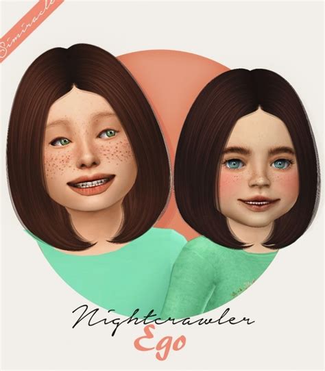 Nightcrawler Arena Hair For Kids And Toddlers At Simiracle Sims 4