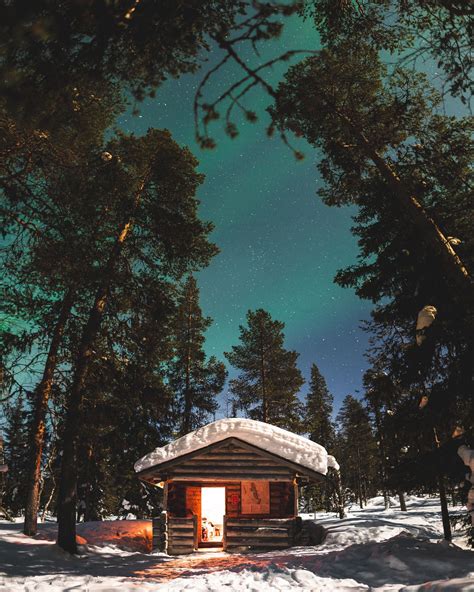 Pallas Yllästunturi National Park Lapland In Cabin Cabins In The