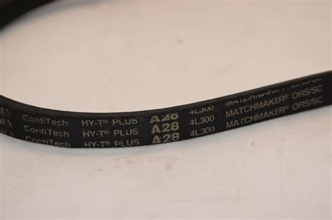 New Goodyear A28 4l300 Hy T Plus Matchmaker Orssc V Belt Ebay