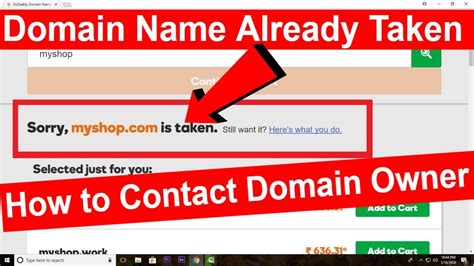 How To Find Out Domain Name Owner Who Own Domain Youtube