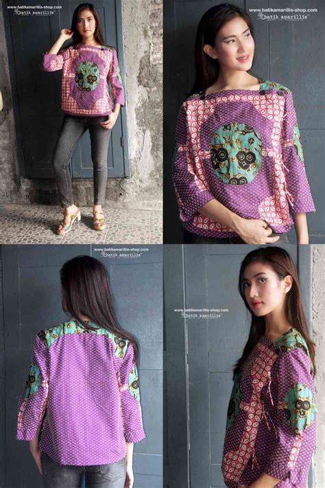 Batik Amarillis Made In Indonesia Proudly Presents Batik Amarilliss Aracely Jacket We Name It