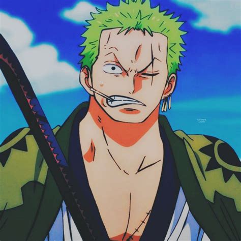 Zoro 1080x1080 By Tá´€á´›sá´œá´ Éª çˆ± Manga Anime One Piece