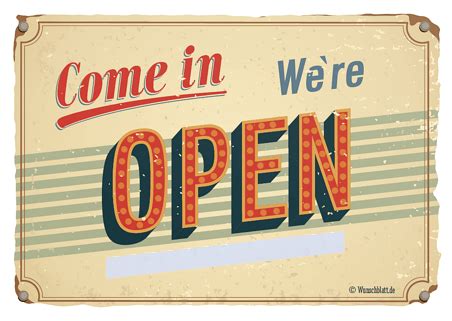 Geburtstag karten zum ausdrucken kostenlos. Drucke selbst! Kostenloses OPEN Schild zum Ausdrucken