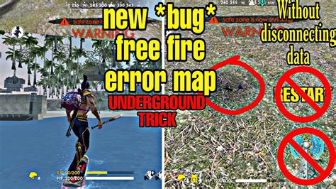 You will find yourself on a deserted island among other players like you. FREE FIRE : NEW * BUG * FREE FIRE ERROR - CAVE UNDER THE ...
