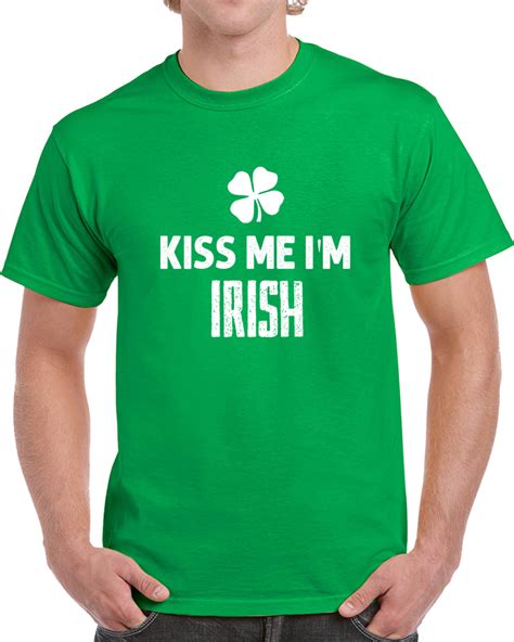 Kiss Me Im Irish T Shirt