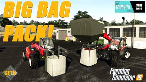 Mod Contest Big Bag Pack By Vertex Design Farming Simulator 19