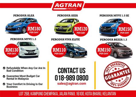 Maybe you would like to learn more about one of these? Kereta Sewa Kota Bharu - Murah, Selesa, Selamat