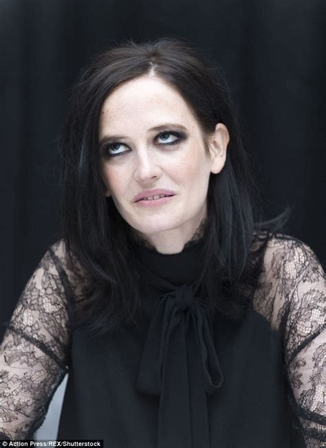 Eva Green Wears Lace Blouse At Miss Peregrines Home For Peculiar
