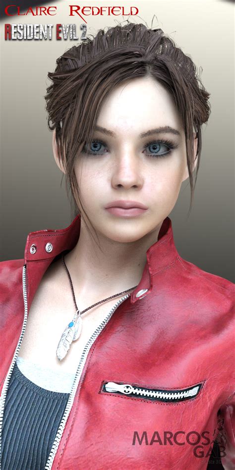 Artstation Claire Redfield Re2r For Genesis 8 Female Resources