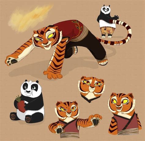 Pin By Psydukz On Characters In Tigress Kung Fu Panda Panda Art Kung Fu Panda