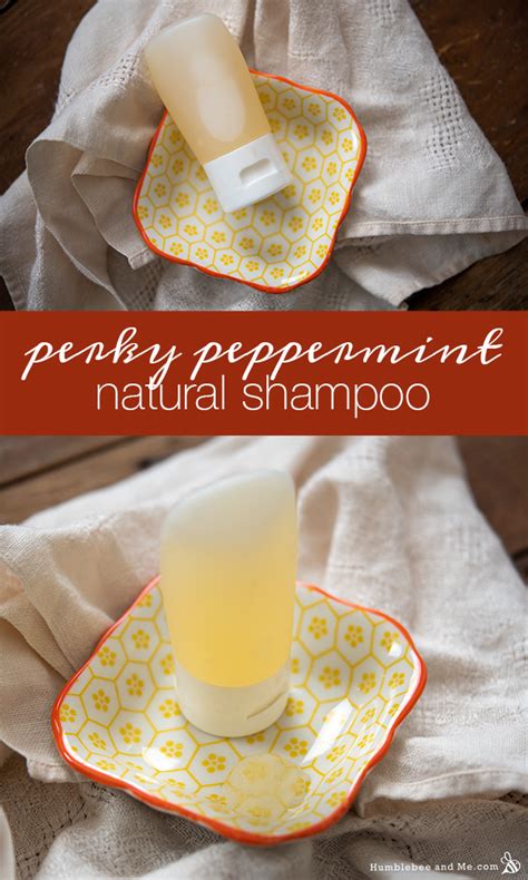 All Natural Perky Peppermint Shampoo Humblebee And Me