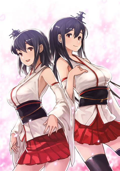 wallpaper anime girls big boobs japanese clothes short hair long hair black hair kantai