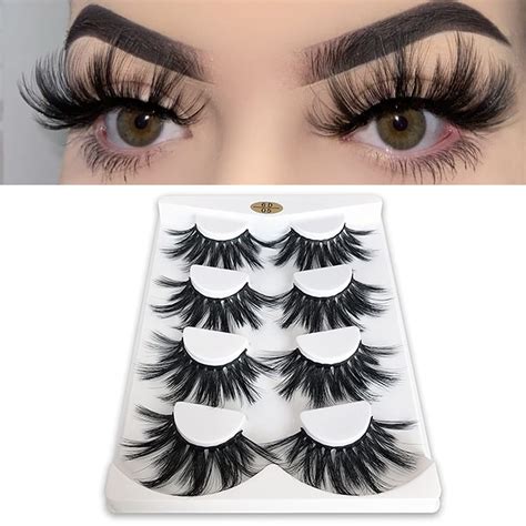 Mikiwi 25mm Lashes Dramatic 6d Faux Mink Lashes Fluffy