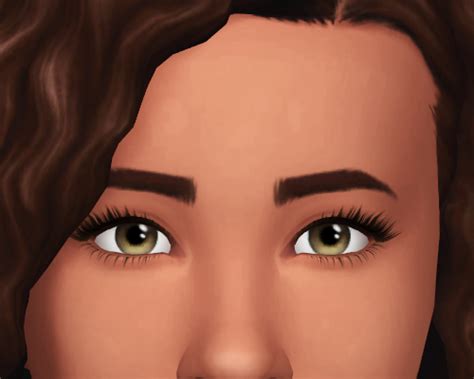 Sims 4 Toddler Eyelashes Maxis Match Wingsmoon