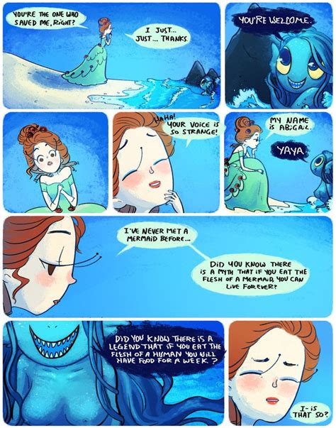 How To Be A Mermaid 7 By Mayakern On Deviantart Comics Mermaid