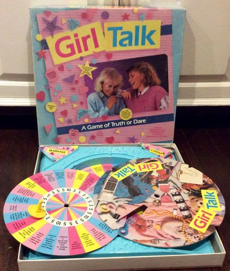 1988 Girl Talk Game Of Truth Or Dare By Western Publishing Co Vintage