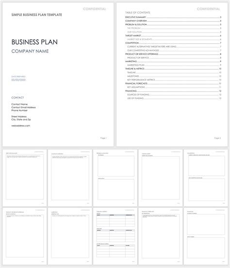 How To Write A Simple Business Plan Smartsheet