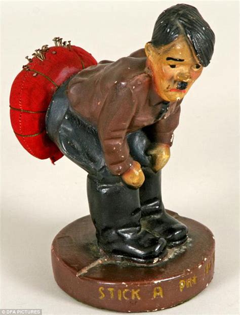 Novelty Hitler Pin Cushion Which Enabled The Allies To Surprise Him