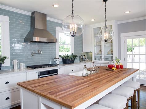 Finding the most suitable kitchen backsplash may be a daunting task with so many choices out there. Before and After Kitchen Photos From HGTV's Fixer Upper | HGTV's Decorating & Design Blog | HGTV