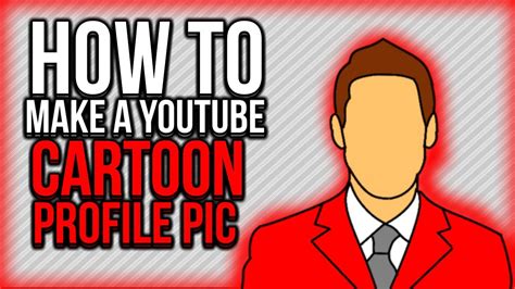 Impress your friends & family by cartoonizing them, too! How TO - Make your own Cartoon Profile Picture - Youtube ...