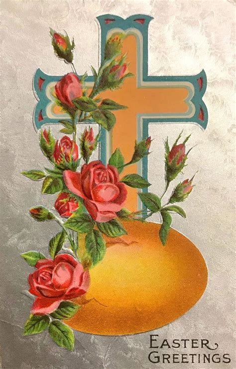 The Graphics Monarch Vintage Easter Greetings Free