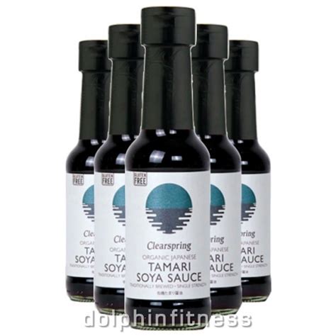 Clearspring Organic Japanese Tamari Soya Sauce 6 X 150 Ml